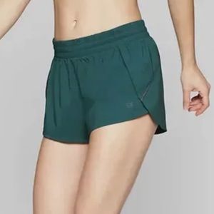 Athleta Racer Run Short 4.5” Inseam TEAL